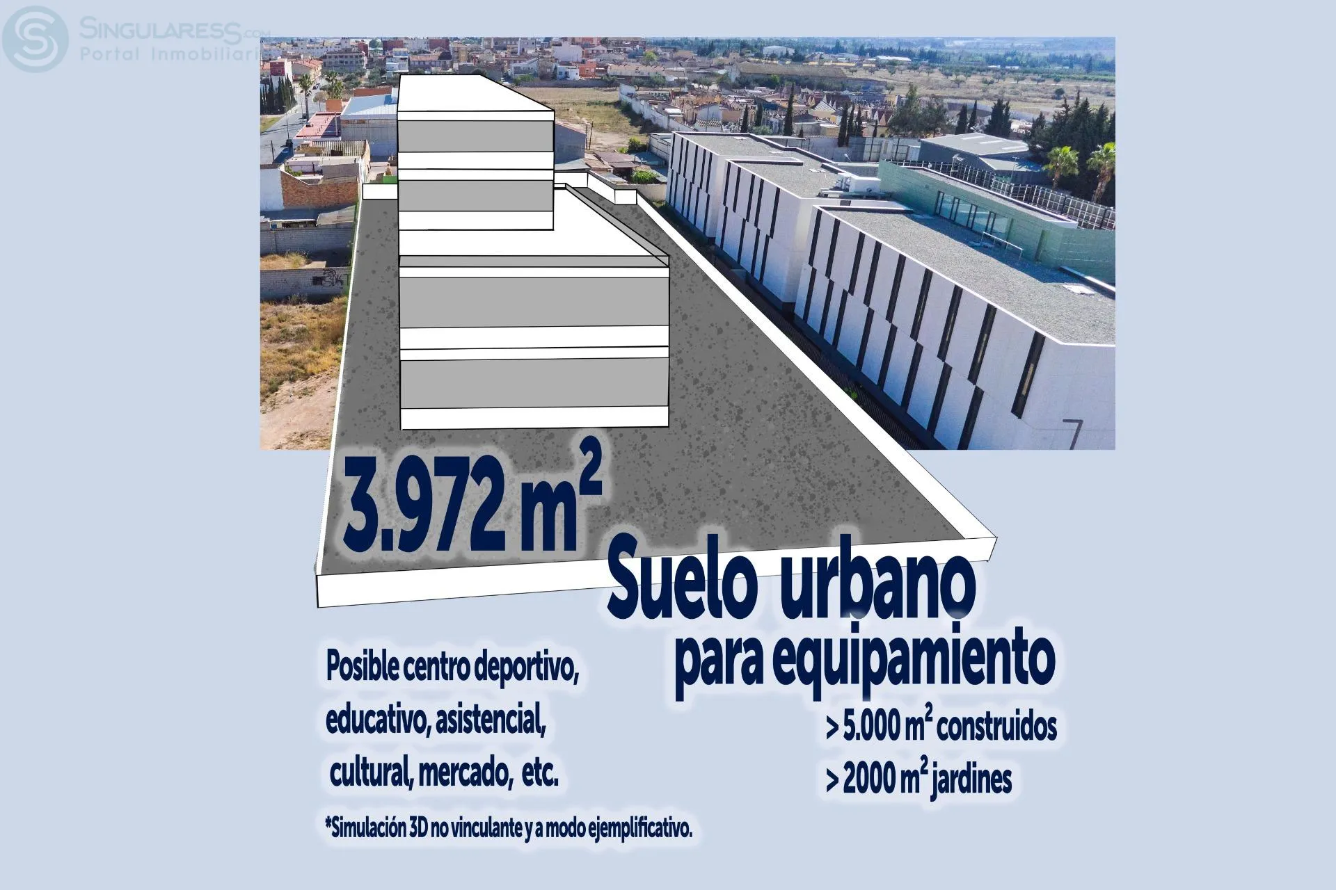 Comprar terreno en Calle ROSALINDA nº 53 en Murcia