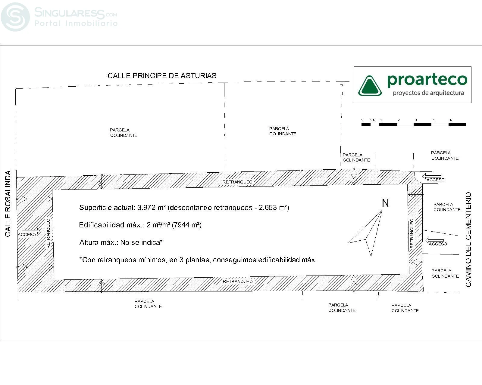 Comprar terreno en Calle ROSALINDA nº 53 en Murcia