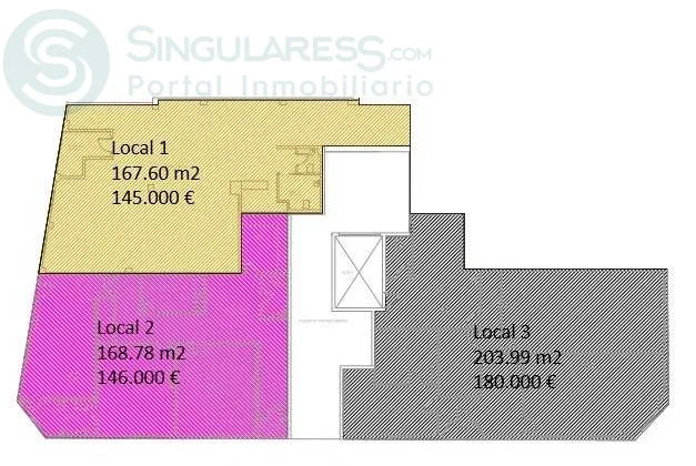 Comprar instalaciones, naves industriales... de 540m² en Murcia