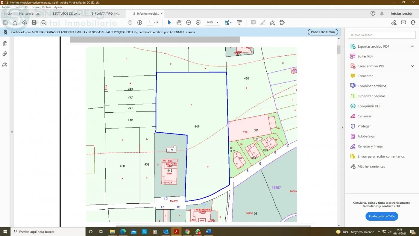 Comprar terreno de 5500m² en Murcia