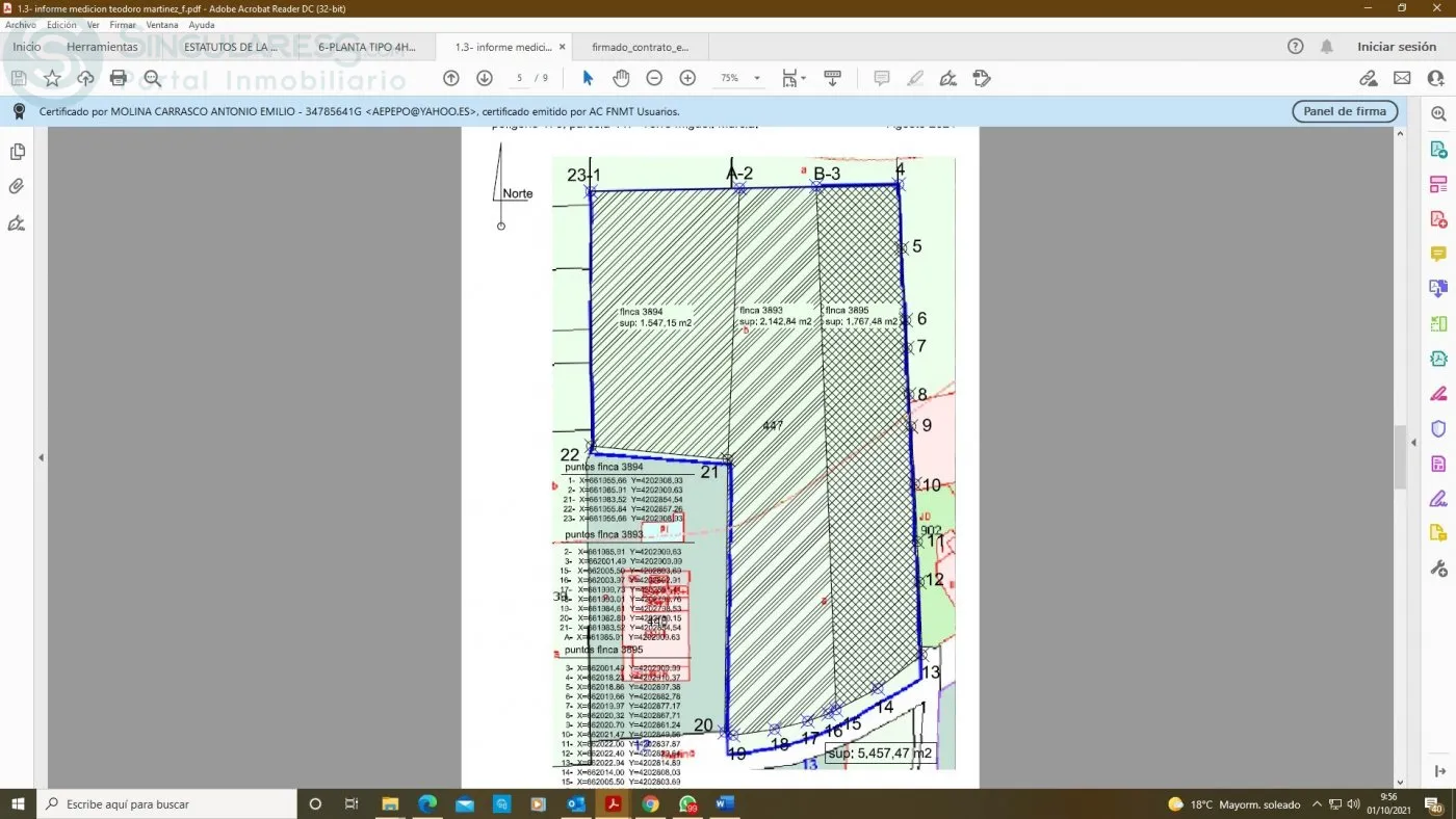 Comprar terreno de 5500m² en Murcia