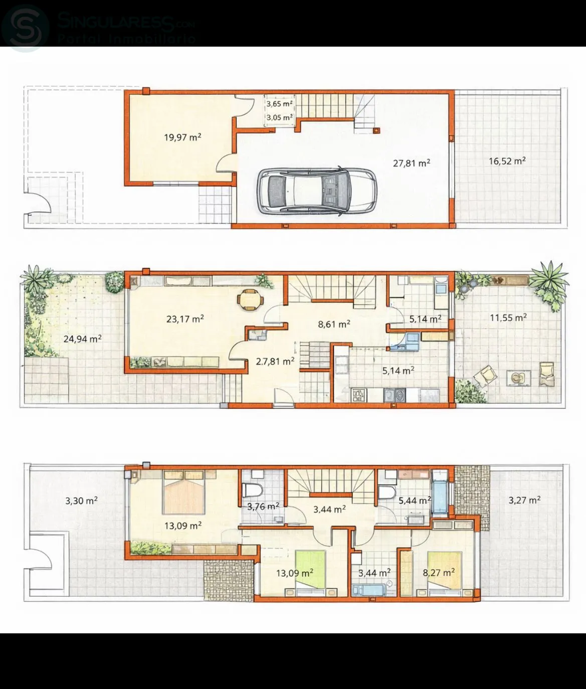 Comprar dúplex en Urbanización LO PIQUERAS nº 28 en Molina de Segura