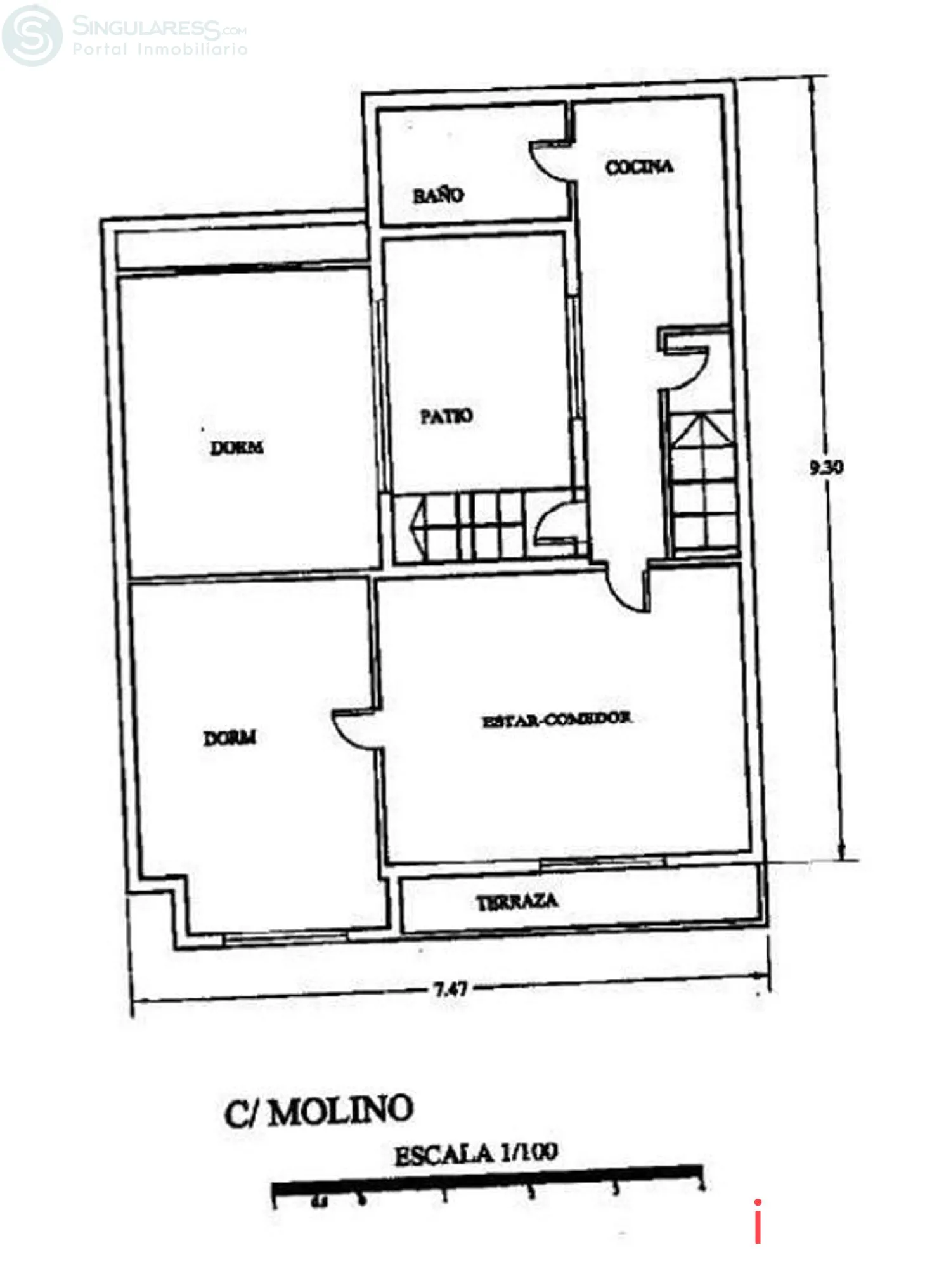 Comprar casa en Calle Molino nº 14 en Águilas
