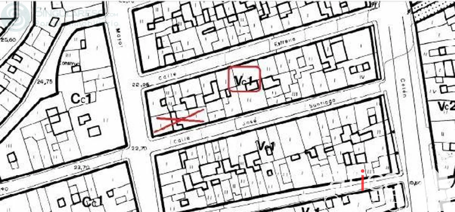Comprar terreno en Calle José de santiago sánchez nº 24 en Cartagena