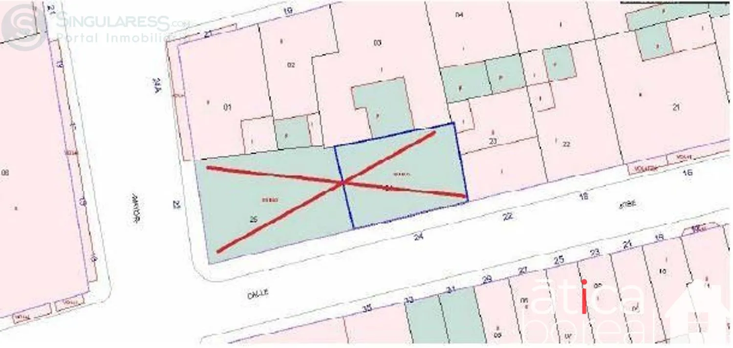 Comprar terreno en Calle José de santiago sánchez nº 24 en Cartagena
