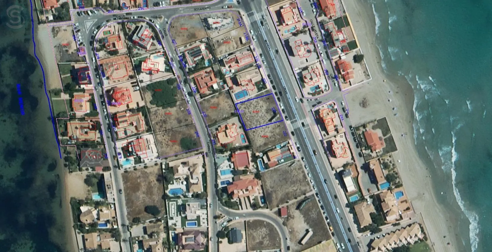 Comprar terreno en Poligono z-1 la manga en San Javier