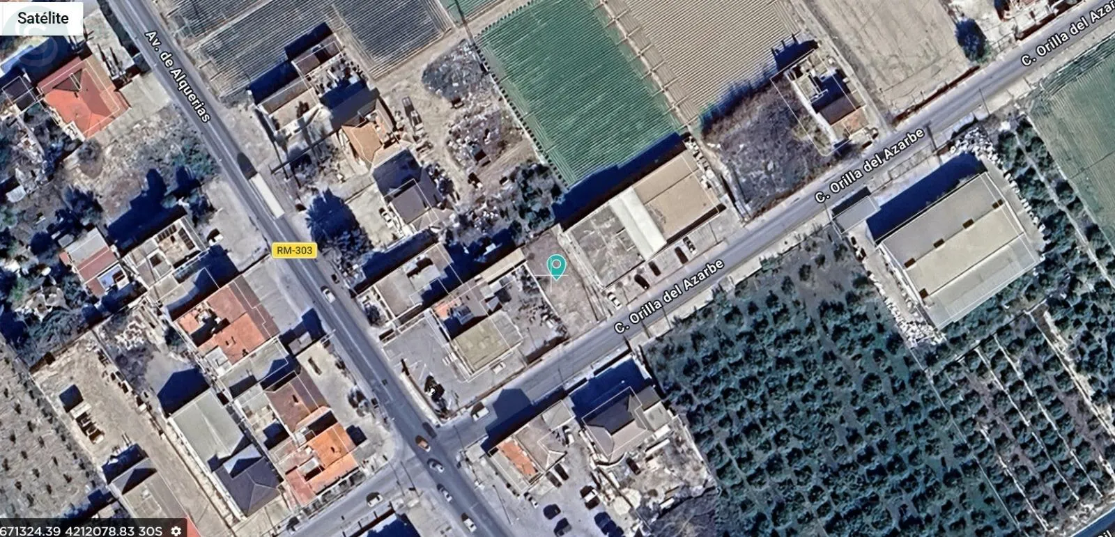 Comprar terreno en Calle Carr. Orilla del Azarbe nº 934 en Santomera