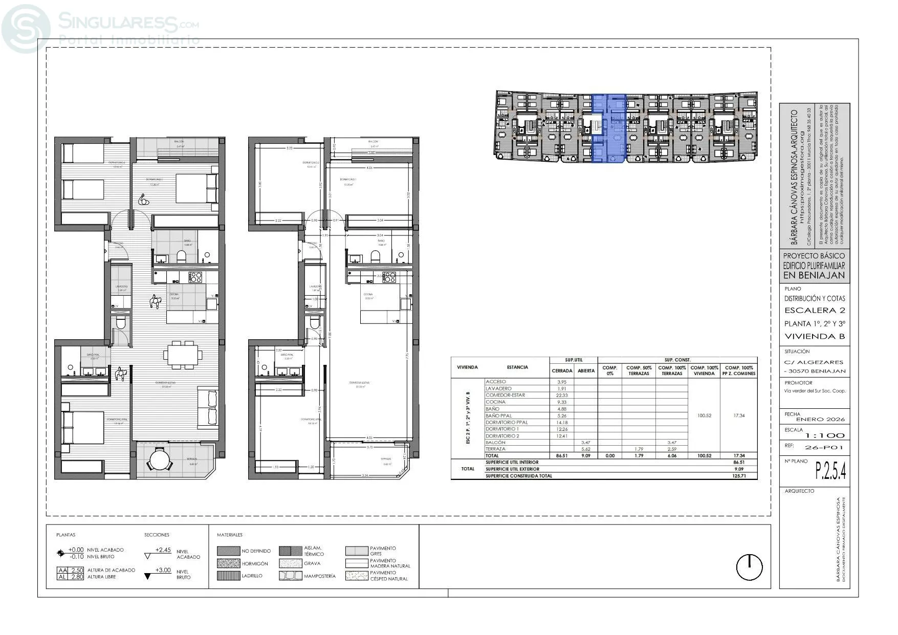 Comprar piso en Calle Algezares nº 58 en Murcia
