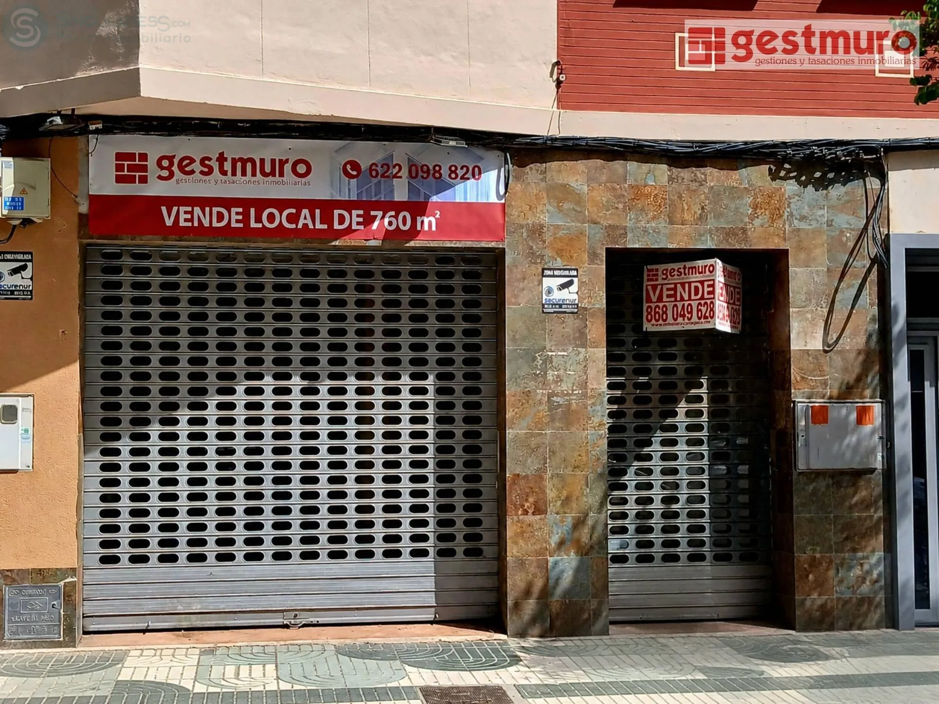 Comprar instalaciones, naves industriales... en Calle JIMENEZ DE LA ESPADA nº 25 en Cartagena