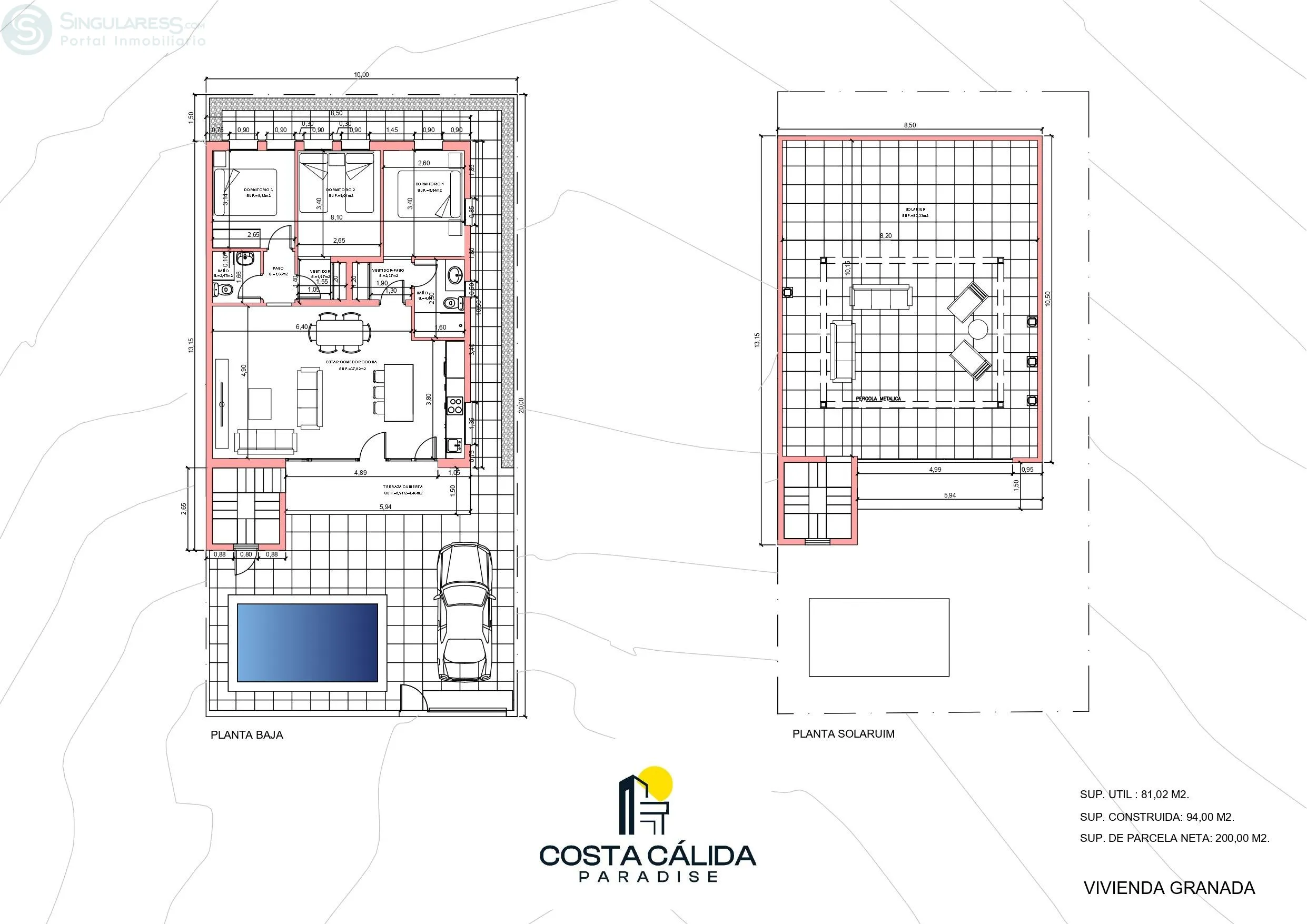 Comprar casa de 200m² en Fuente Álamo de Murcia