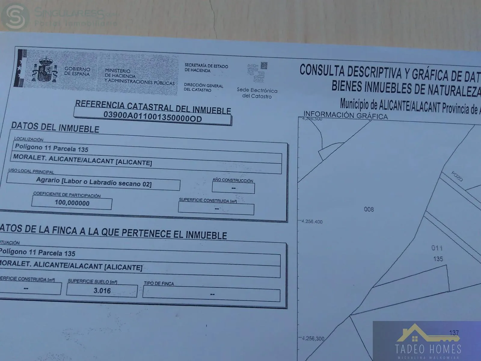 Comprar terreno en Poligono 11 en Alicante