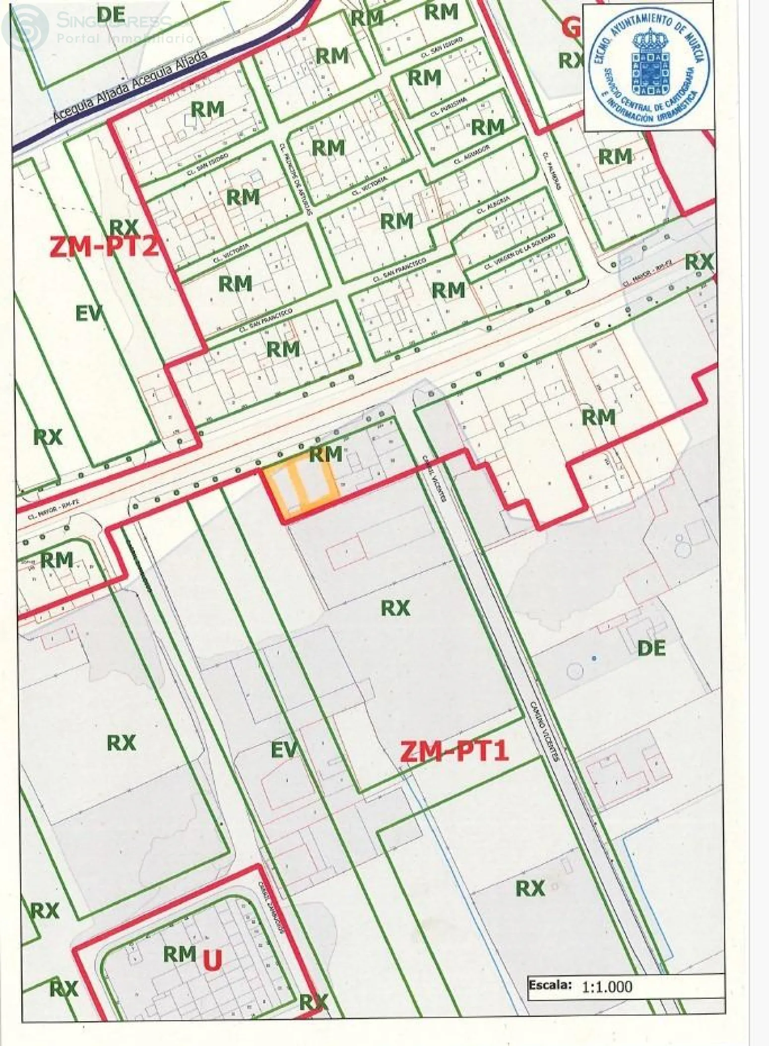 Comprar terreno en Barrio de los Arocas (Murcia)