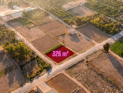 Comprar terreno de 326m² en Archena