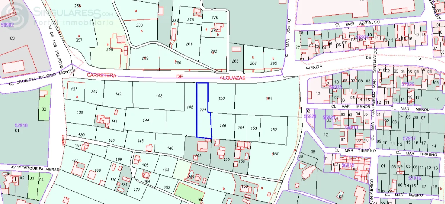 Comprar terreno en Avenida LA MEDIA LEGUA en Las Torres de Cotillas