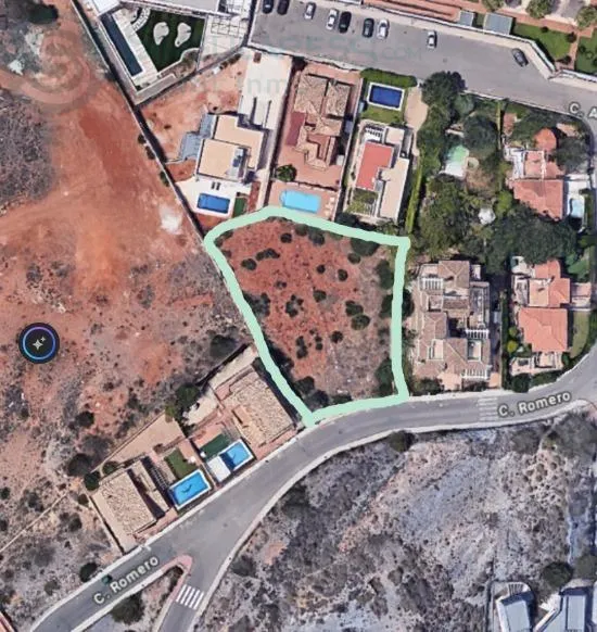Comprar terreno en Calle ROMERO - CALA FLORES nº 6 en Cartagena
