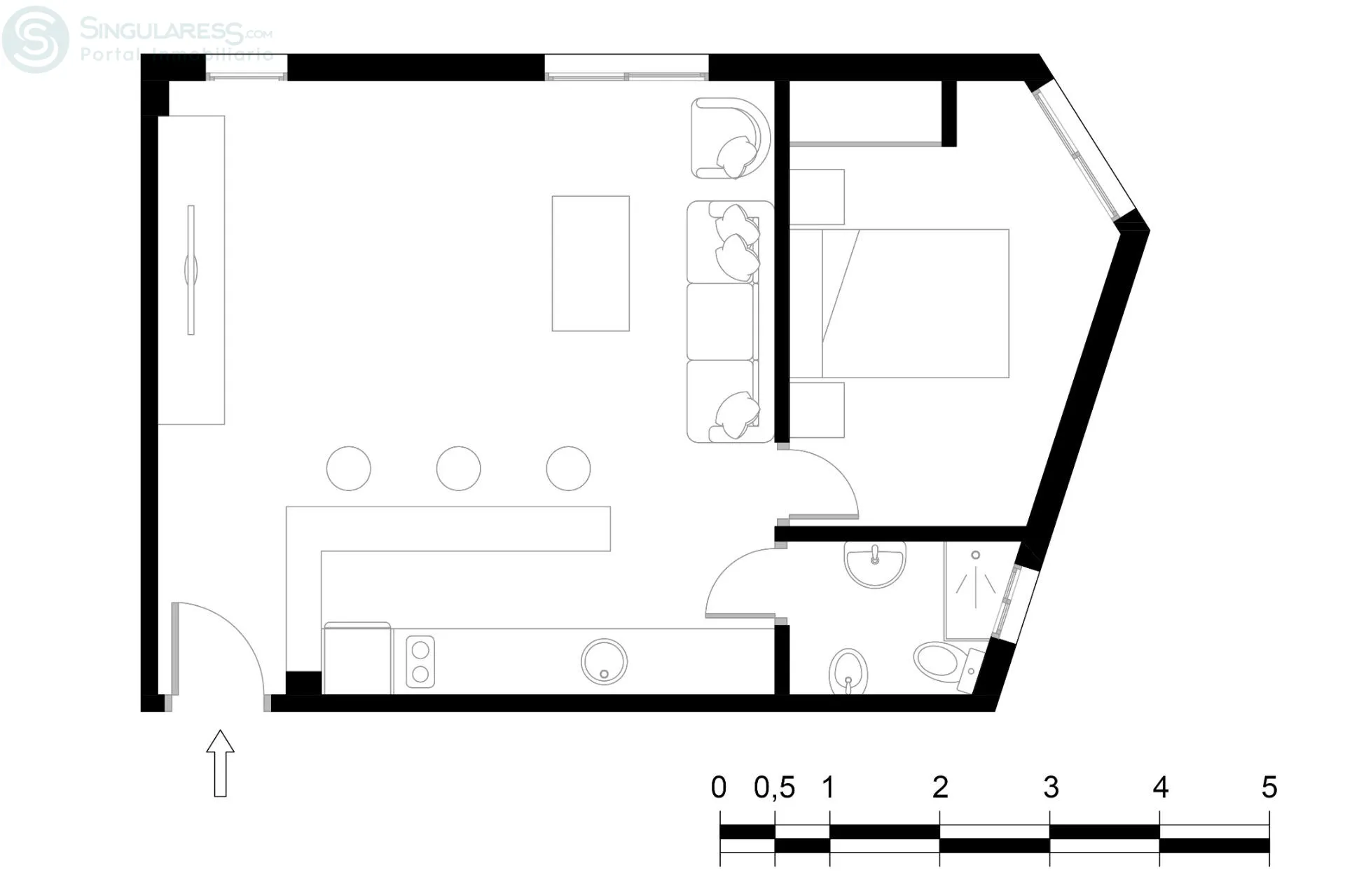 Comprar piso de 51m² en Pilar de la Horadada