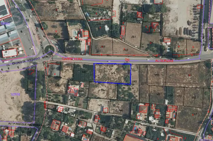 Comprar terreno en Avenida MEDIA LEGUA en Las Torres de Cotillas