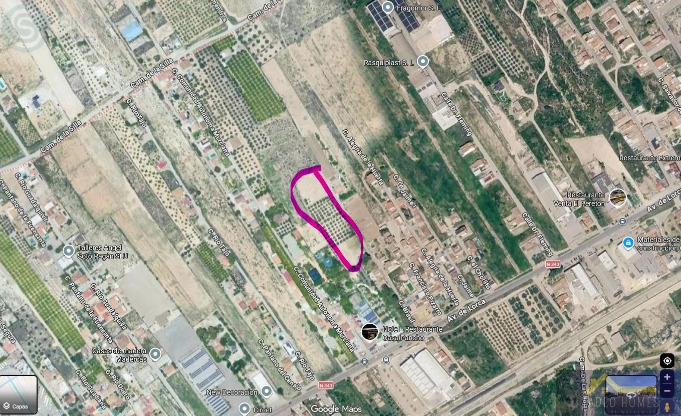 Comprar terreno en Poligono 88 nº Parcela 27 en Murcia