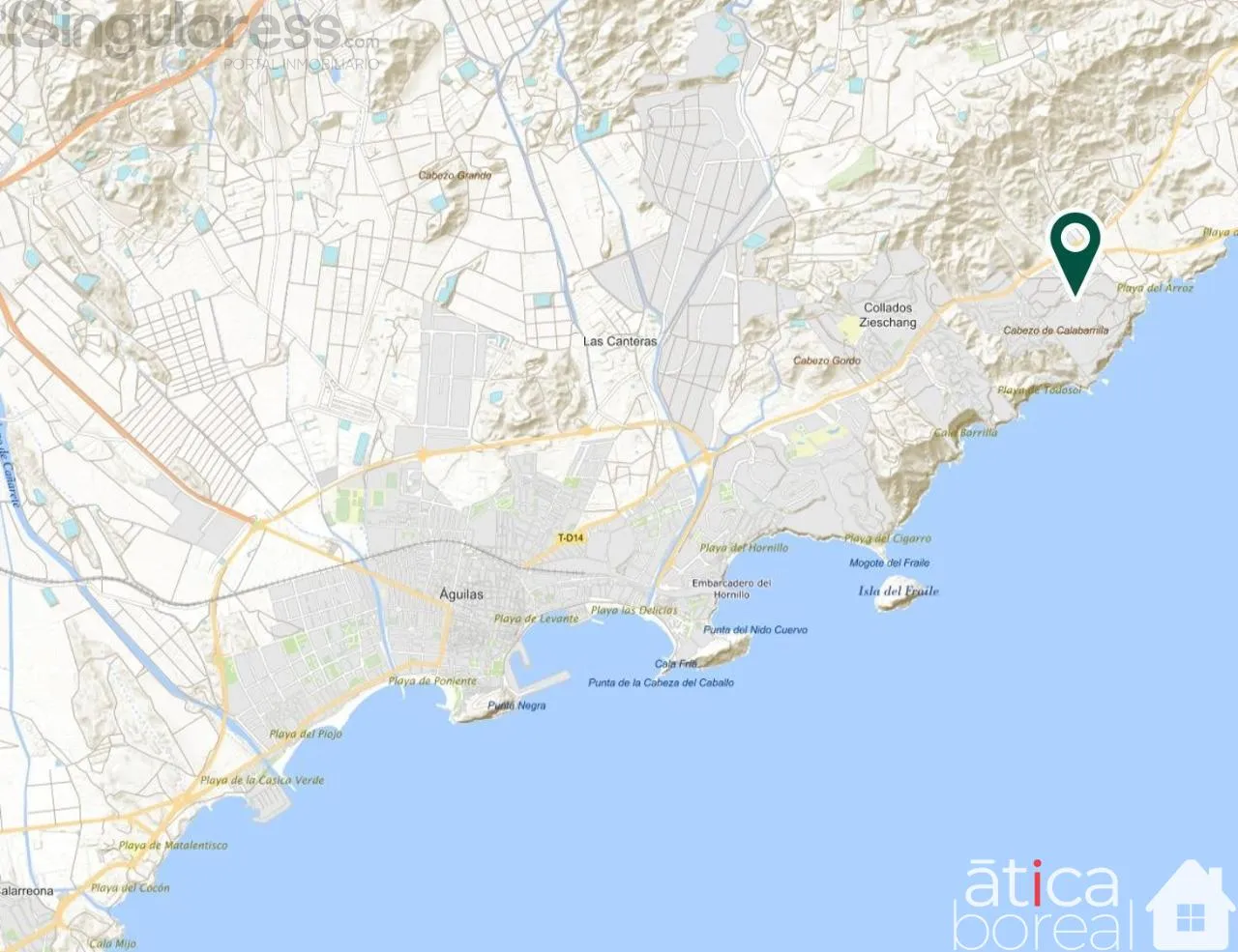 Comprar terreno de 18821m² en Águilas