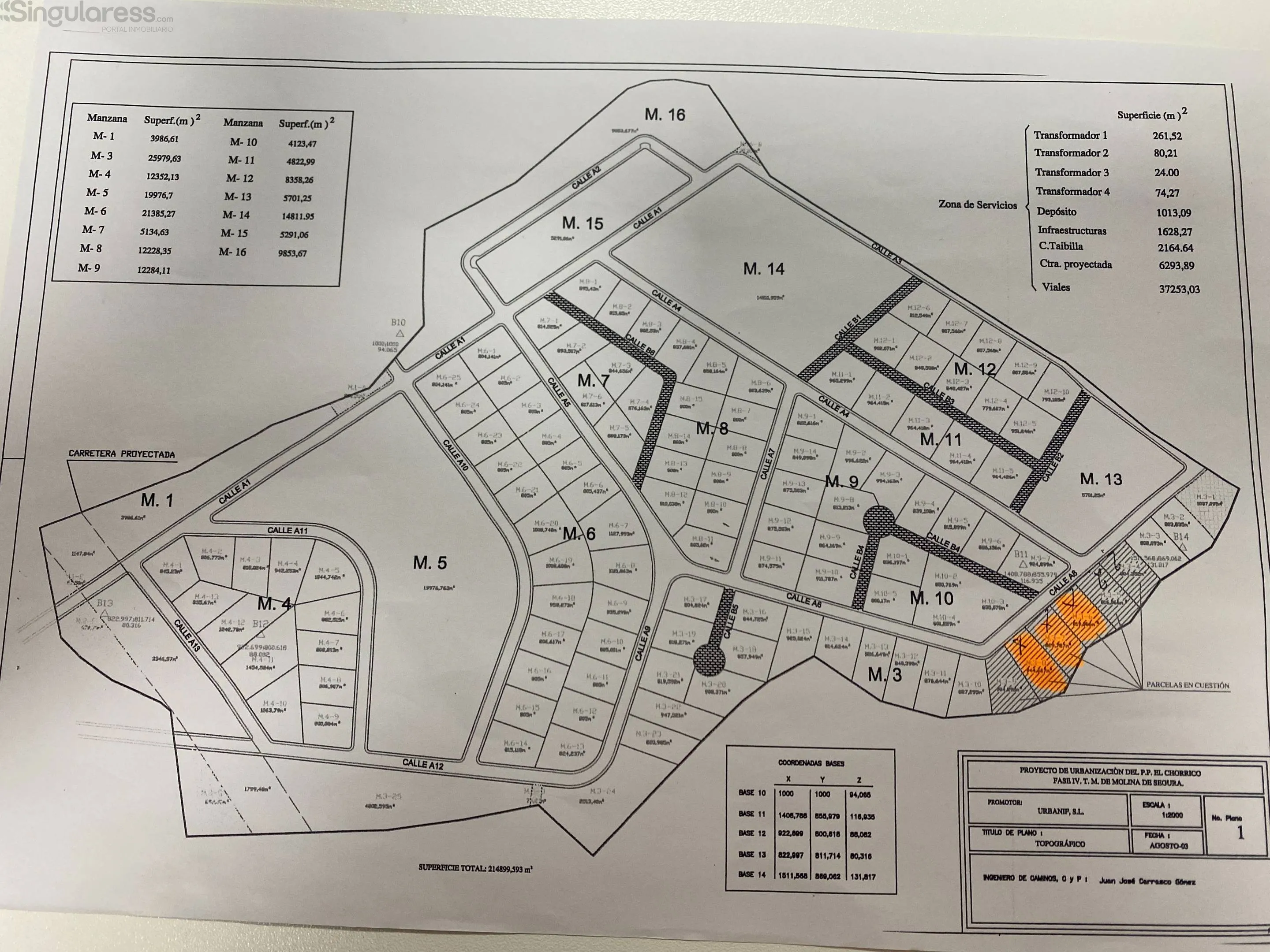 Comprar terreno de 800m² en Molina de Segura