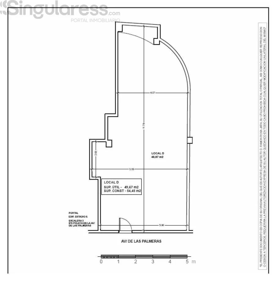 Comprar instalaciones, naves industriales... de 54m² en Murcia