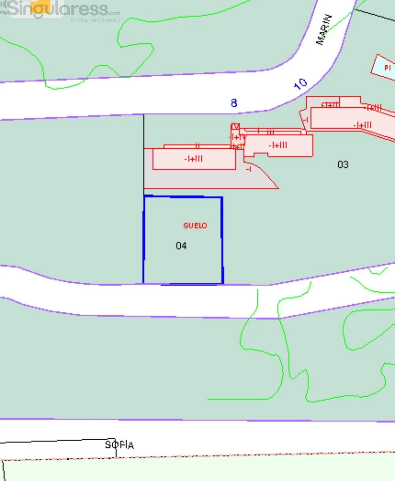 Comprar terreno en Calle FUNDACION ALZHEIMUR nº 1 en Murcia