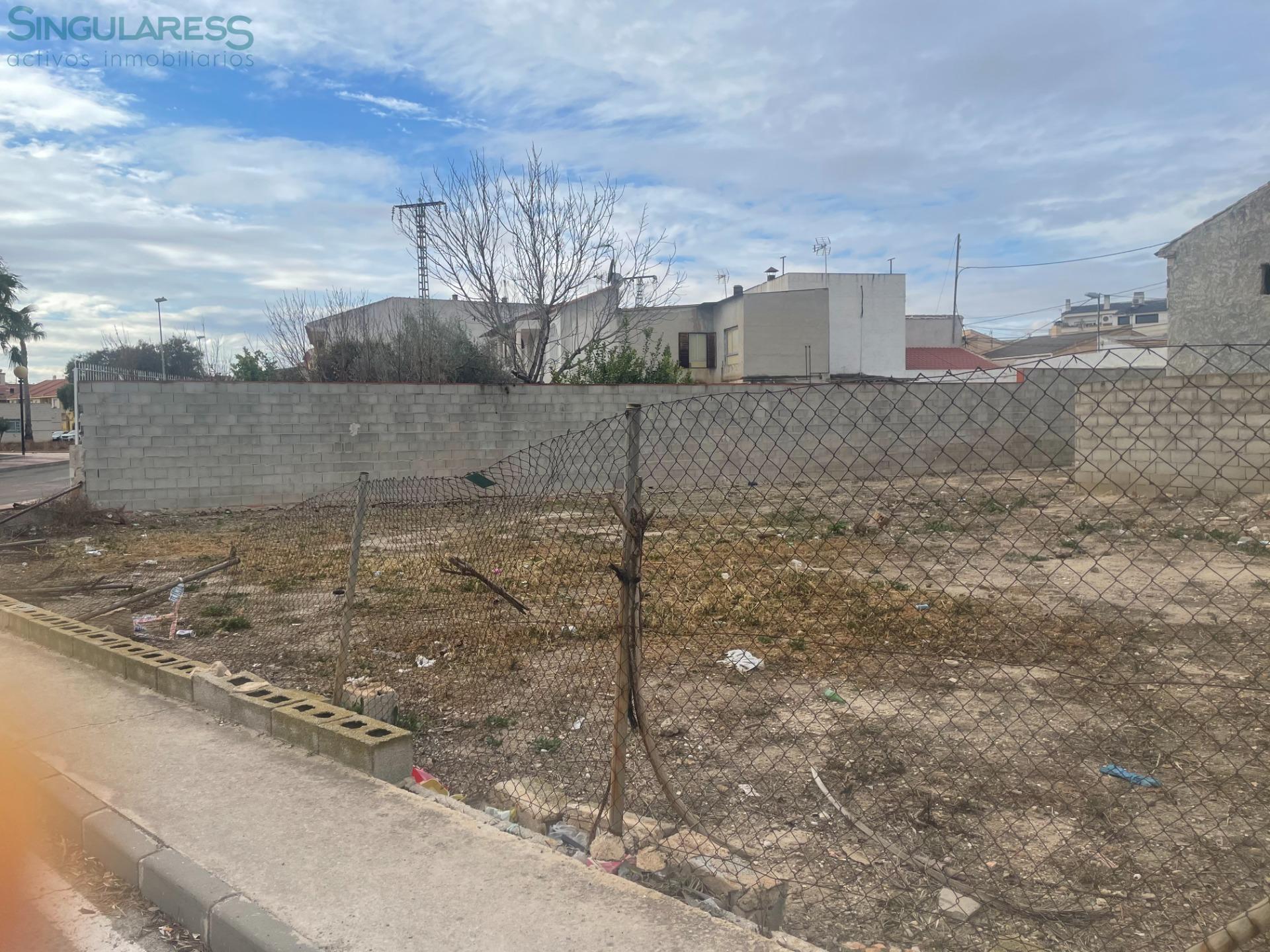 Comprar terreno en Calle san rafael nº 1 en Alguazas